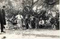 Film set of  Barbed Wire 1927