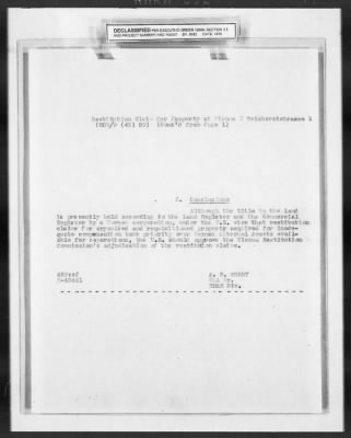 Thumbnail for General Records > Transfer Of German Property, U.S. Area, Vienna