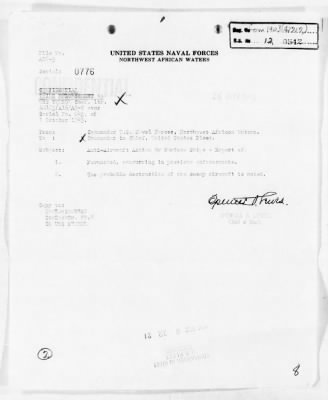 Thumbnail for USS SYMBOL > AA Action Reports, Gulf of Salerno, Italy, 9/16/43