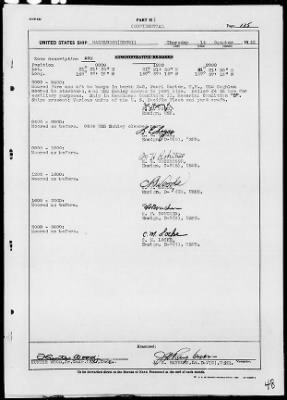 USS HAZELWOOD > War Diary, 9/1/43 to 10/31/43