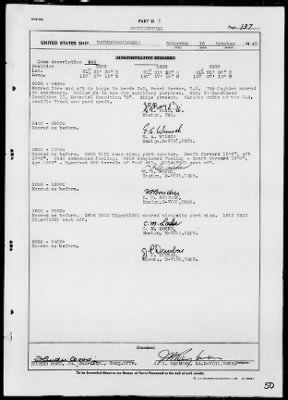 Thumbnail for USS HAZELWOOD > War Diary, 9/1/43 to 10/31/43