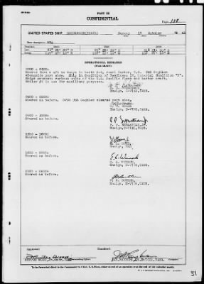 USS HAZELWOOD > War Diary, 9/1/43 to 10/31/43