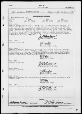 Thumbnail for USS HAZELWOOD > War Diary, 9/1/43 to 10/31/43