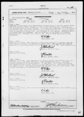 USS HAZELWOOD > War Diary, 9/1/43 to 10/31/43