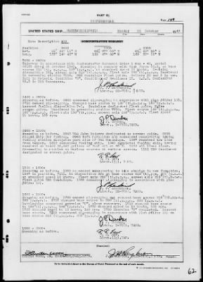 USS HAZELWOOD > War Diary, 9/1/43 to 10/31/43