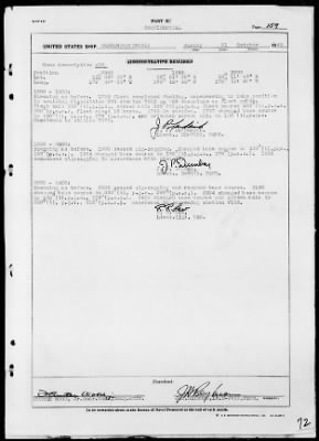 USS HAZELWOOD > War Diary, 9/1/43 to 10/31/43