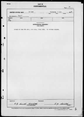 Thumbnail for USS SC-1046 > War Diary, 6/1/43 to 10/31/43