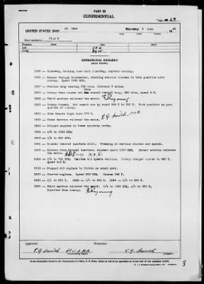 Thumbnail for USS SC-1046 > War Diary, 6/1/43 to 10/31/43