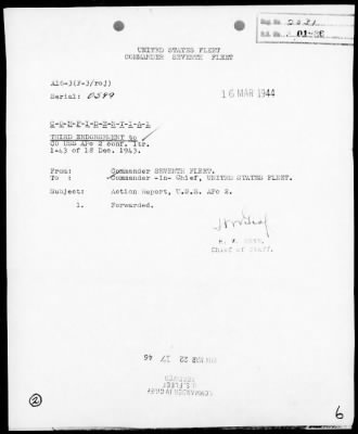 Thumbnail for USS APc-12 > AA Act Rep, 12/15/43, Hanisch Bay, New Guinea