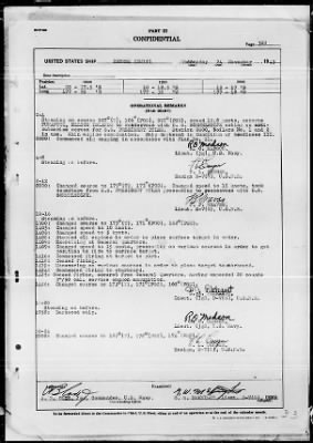 USS BREESE > War Diary, 11/1-30/43