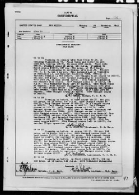 Thumbnail for USS NEW MEXICO > War Diary, 11/1-30/43