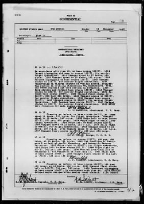 Thumbnail for USS NEW MEXICO > War Diary, 11/1-30/43