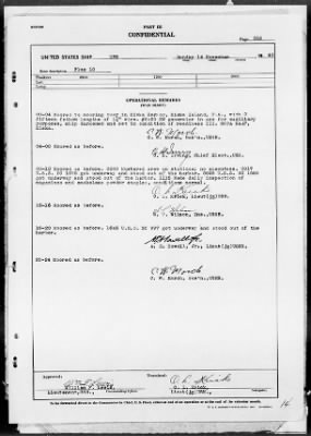 USS UTE > War Diary, 11/1-30/43