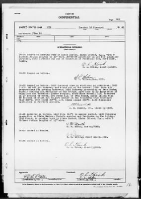 USS UTE > War Diary, 11/1-30/43