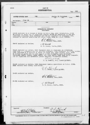 USS UTE > War Diary, 11/1-30/43