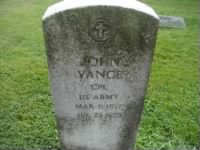 Thumbnail for John Vance grave Trenton, Michigan