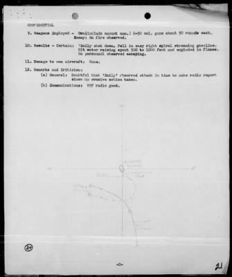 COMTASKFOR 11 > Act Rep, Occupation of Baker Is, 9/1/43