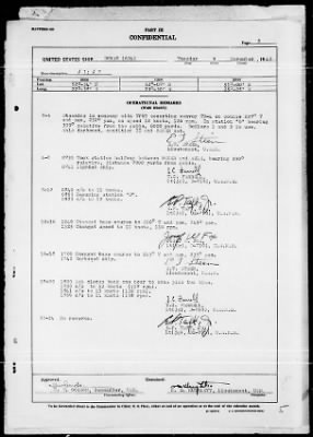 USS DORAN > War Diary, 11/1-30/43