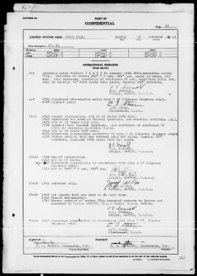 USS DORAN > War Diary, 11/1-30/43