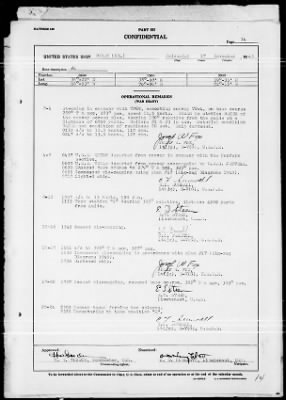 USS DORAN > War Diary, 11/1-30/43