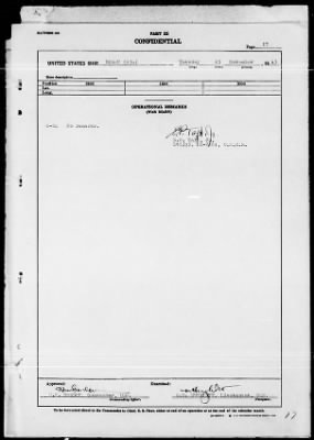 USS DORAN > War Diary, 11/1-30/43