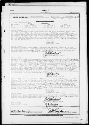 USS HAZELWOOD > War Diary, 11/1-30/43