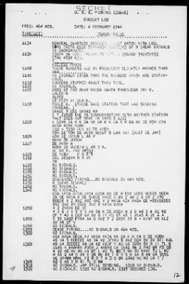 Thumbnail for USS PICKING > Act Rep, Bombardment of Paramushiru, 2/4/44