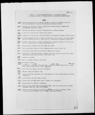 Thumbnail for Restitution Files of MFAA Section - Berlin, 1956 > Claims-Norway, Palestine, Poland, Rumania, Switzerland, USA