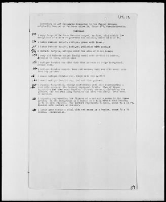 Thumbnail for Restitution Files of MFAA Section - Berlin, 1956 > Claims-Norway, Palestine, Poland, Rumania, Switzerland, USA