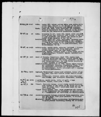 Thumbnail for Restitution Files of MFAA Section - Berlin, 1956 > Claims-Argentina, Austria, Belgium, and Czechoslovakia