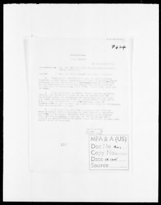 Thumbnail for Restitution Files of MFAA Section - Berlin, 1956 > Claims-France, F422-F193a