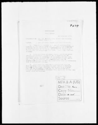 Thumbnail for Restitution Files of MFAA Section - Berlin, 1956 > Claims-France, F422-F193a