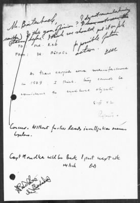 Thumbnail for Restitution Files of MFAA Section - Munich, Central Collecting Point > From: Folder 188, Claims–Czechoslovakia To: Folder 190, Claims–France