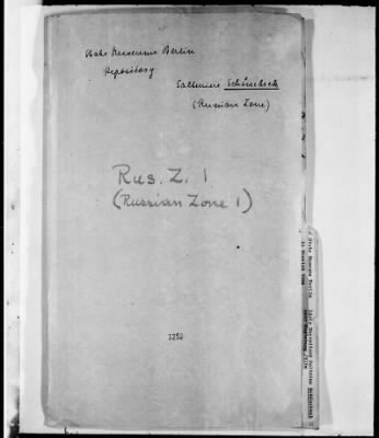 Thumbnail for List of Objects Stored At Repositories in Berlin > (Master Copy) Repositories in the Russian Zone, pp. 1251–1610