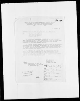 Thumbnail for Restitution Files of MFAA Section - Berlin, 1956 > Claims-France, F422-F193a