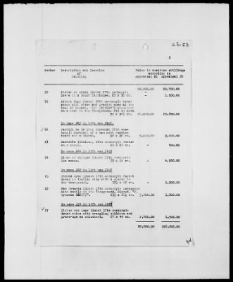 Thumbnail for Restitution Files of MFAA Section - Berlin, 1956 > Claims-Norway, Palestine, Poland, Rumania, Switzerland, USA