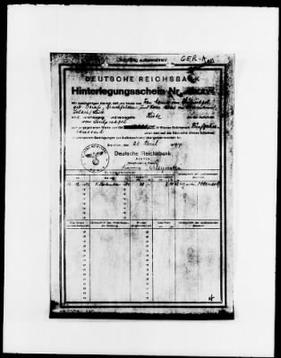 Thumbnail for Restitution Files of MFAA Section - Berlin, 1956 > Claims-Germany