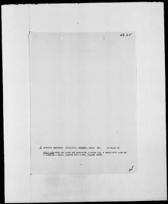 Thumbnail for Restitution Files of MFAA Section - Berlin, 1956 > Claims-Norway, Palestine, Poland, Rumania, Switzerland, USA