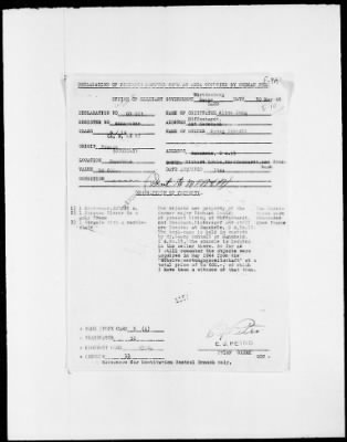 Thumbnail for Restitution Files of MFAA Section - Berlin, 1956 > Claims-France, F422-F193a