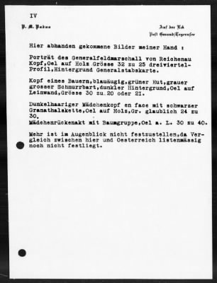 Thumbnail for Restitution Files of MFAA Section - Munich, Central Collecting Point > From: Folder 178, Claims–Austria To: Folder 180, Claims–Austria