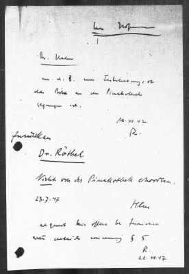 Thumbnail for Restitution Files of MFAA Section - Munich, Central Collecting Point > From: Folder 188, Claims–Czechoslovakia To: Folder 190, Claims–France