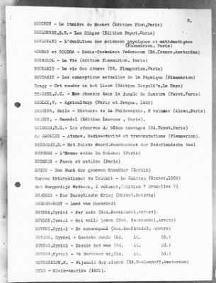 Thumbnail for Restitution Files of MFAA Section - Munich, Central Collecting Point > From: Folder 182, Claims–Belgium To: Folder 185, Claims–Belgium