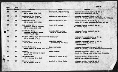 Thumbnail for Restitution Files of MFAA Section - Munich, Central Collecting Point > From: Folder 178, Claims–Austria To: Folder 180, Claims–Austria