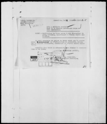 Thumbnail for Restitution Files of MFAA Section - Berlin, 1956 > Claims-Argentina, Austria, Belgium, and Czechoslovakia