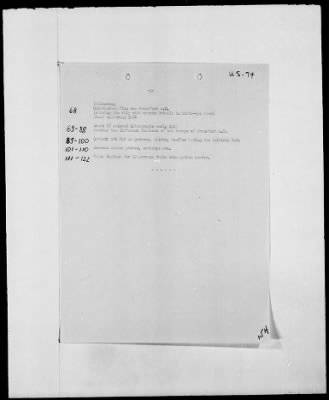 Thumbnail for Restitution Files of MFAA Section - Berlin, 1956 > Claims-Norway, Palestine, Poland, Rumania, Switzerland, USA