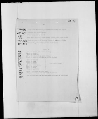 Thumbnail for Restitution Files of MFAA Section - Berlin, 1956 > Claims-Norway, Palestine, Poland, Rumania, Switzerland, USA