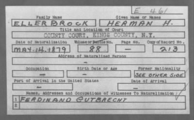 HERMAN H. > ELLERBROCK, HERMAN H.