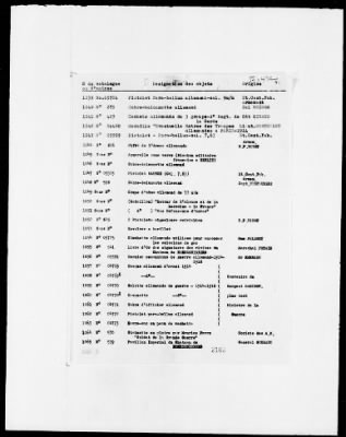 Thumbnail for Restitution Files Of MFAA Section - Berlin, 1956 > Claims-France, F193a-F147c