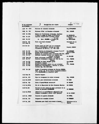 Thumbnail for Restitution Files Of MFAA Section - Berlin, 1956 > Claims-France, F193a-F147c