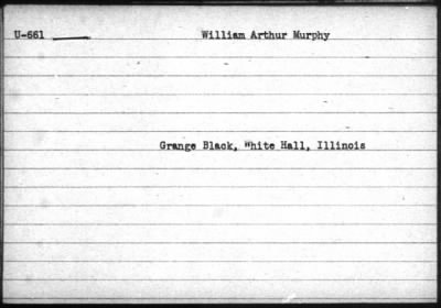 Thumbnail for William Anthony > Murphy, William Anthony (1891)